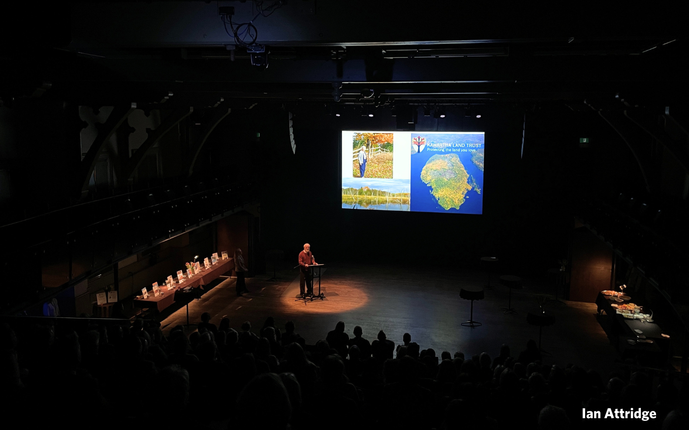 Ian Attridge_with name Ian Attridge presents at the Foundation's 15th Anniversary Celebration