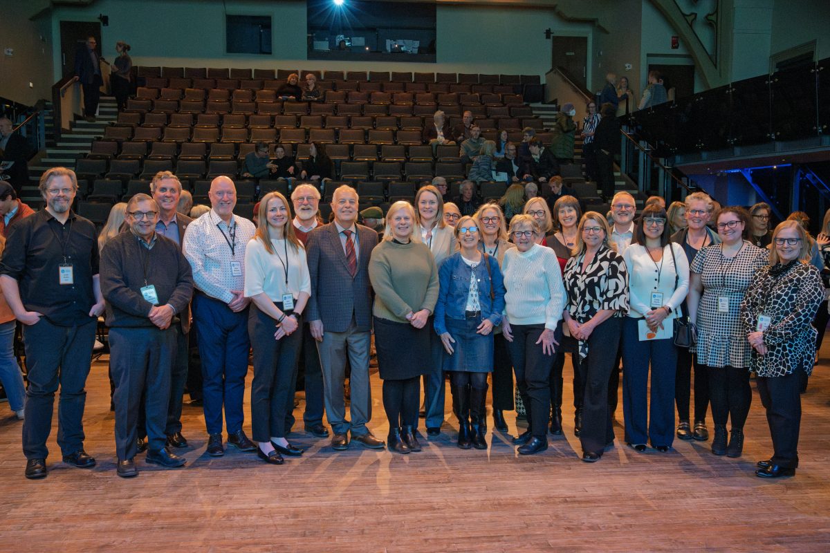 Photo of board and committee members past and present